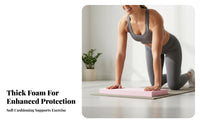 Shock-Absorbing Core Training Stability Pad Non-Slip Surface Foam Balance Pad Supportive Cushioning for Beginners, Seniors, Home Gym, Indoor