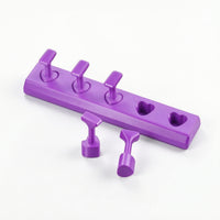 Nail Stand with Removable Holders Nonattractive Press-on Nail Stand Stable Sturdy for Manicurists