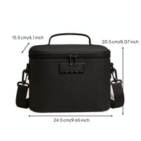 Insulated Lunch Bag Portable Lunch Bag with Shoulder Strap Food-Safe for Adults