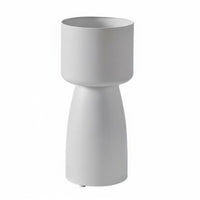 Metal Plant Stand Artistic Piece Modern Pedestal Planter Stable Base Minimalist Floor Pot for Living Room, Office