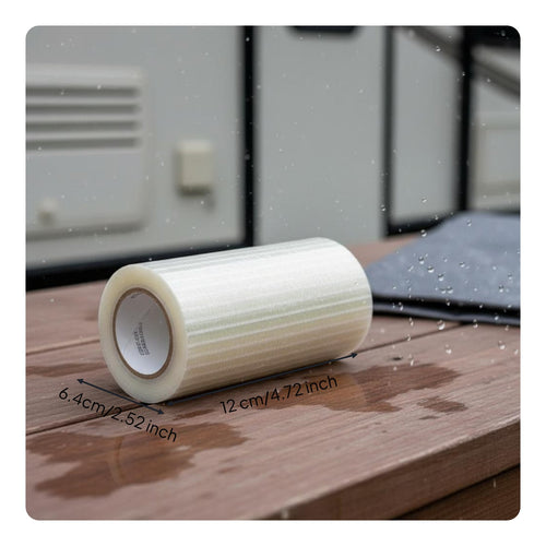 Awning Repair Tape Strong Adhesion Waterproof Repair Tape Long-Lasting