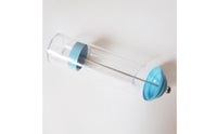 Straws Dispenser with Metal Rod Upright Straws Holder Container for Kitchen Counter