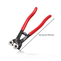 Wheeled Glass Anti-Slip Handle Mosaic Glass Tool