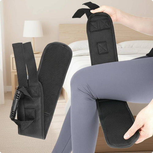 Leg Lifter Strap Adjustable Thigh Lifter Strap Grip Handle Leg Lifting Loop for Seniors