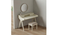 Dollhouse Vanity Table Realistic Design 1:12 Scale Desk for Room Box, Collectors