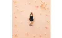 Hand-Painted Female Figure Figurine Realistic Hand Painted Miniature Woman Detailed Collectible Figure for Desk Decor