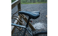 Thickened Mountain Bike Saddle Comfortable Waterproof Bike Saddle Wear-Resistant Cycling Gear PU Leather