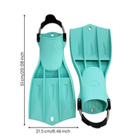 Adjustable Spring Strap Fins High Propulsion Scuba Dive Fins Build Snorkeling Flippers for Professionals, Deep Sea