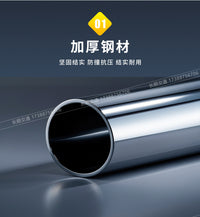 u型可拆卸钢管护栏围栏防撞路口停车场车位挡车杆可移动活动栏杆