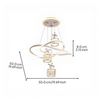 Adjustable LED pendant for kitchen