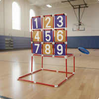 Flying Disc Target Game Sturdy Flying Disc Toss Game for Playground