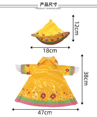 Pet Raincoat Goose Costume for Festive Occasions