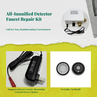 Automatic touchless faucet with movement detector, water-saving enhancement, commercial restroom entry control entryory