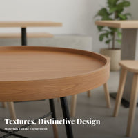 Woven Cord Armchair Zen-Inspired Design Business Furnishing Minimalist Aesthetic Sturdy Frame for Cafe Owners, Restaurant