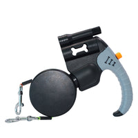 Retractable Dual-Head Dog Leash Anti-Tangle with ABS Handle