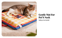 Soft Pet Sleeping Cushion Multi-Season Use Non-Slip Pet Mat Breathable Material Cartoon Dog Sleeping Pad for Dog, Small pet