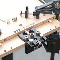 3-in-1 Woodworking Dowel Drilling Jig