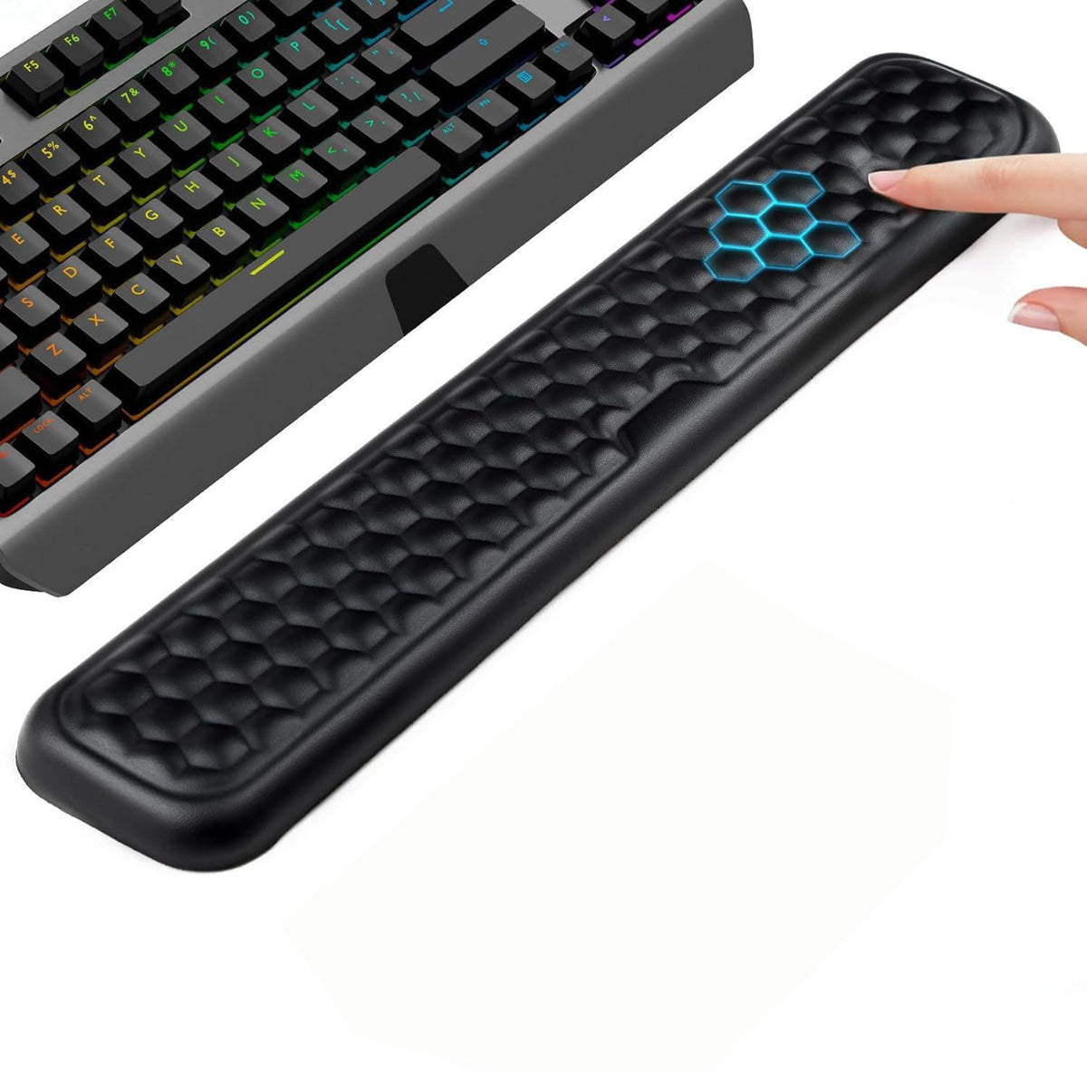 Black / Leather Keyboard