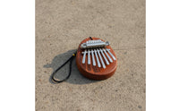 Mini Thumb Piano Wooden 8 Key Thumb Piano Portable Instrument for Kids, Music Lovers, Travel