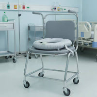 Inflatable Toilet Seat Pad Easy to Clean Suction Disc Toilet Seat Cover Individual Care Aid for People with Disabilities