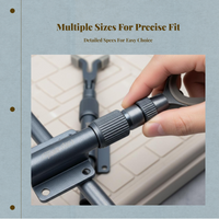Adjustable Flag Pole Holder, Rust Resistant