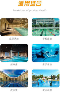 KAIKNG Swimming Pool Cleaning Tool with Aluminum Alloy Suction Disc and Brush