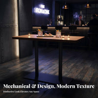 Dining Booth and Table Set Factory-Inspired Design Restaurant Seating Configurable Configuration sturdyDuty Construction