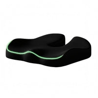 C-Shaped Seat Cushion Contoured Support Accessory Two-Layer for Stools