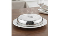 Round Steak Cover Anti-Splash Teppanyaki Grill Cover Heavy Duty for Restaurant