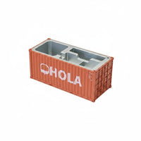 Long-Lasting Shipping Container Desk Organizer Practical Office Item