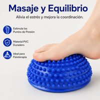 Balance Pods for Kids 16.5cm PVC, Rehabilitation and Coordination, with Therapeutic Pressure Nodes, Inflatable for Physiotherapy