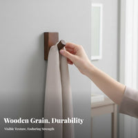 Multipeg Peg Rail Nordic and design Coat Rack Minimalist Design for Renters, Adults