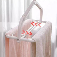 Retractable Clothes Hanger Sturdy Retractable Hanger Easy to Install for Closet