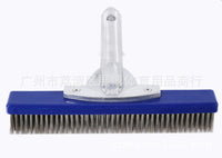 10-Inch Aluminum Backed Wire Brush for Swimming Pool Cleaning