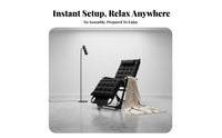 Folding Recliner Chair Foldable Design Folding Recliner No Assembly Required