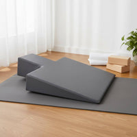 Pilates Reformer Box Incline High Density Foam Fitness Incline Board PU Leather
