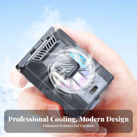 Easy Installation Semiconductor Camera Cooler Low Noise Operation Semiconductor Camera Cooler Lightweight for Footage Graphers