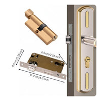 Stainless steel privacy lock
