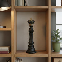 Large Chess Piece Statue Handmade Craft Decorative Figurine Elegant Accent