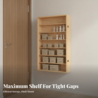 Narrow Behind-the-Door Collectible Case Multi-Functional for Collectors, Parents