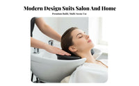 Hair Washing Sink Pillow Comfortable Shampoo Bowl Neck Rest Waterproof Hair Washing Neck Pillow for Beauticians, Home Users, Barbershop, Beauty Parlor