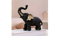 Good Luck Elephant Figurine Meticulous Craftsmanship for Living Room, Office