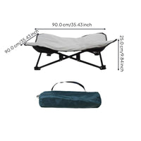 Waterproof raised pet bed