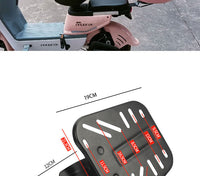 Universal Electric Vehicle Rear Rack Bracket - Flat Bracket