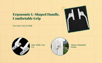 Thickened sturdy synthetic glazing handle, lever lock, cream door and glazing pull handle, security enhancement