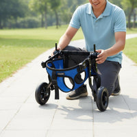 Dog Recovery Wheelchair Stable Rear Leg Support Mobility Aid Shock-Absorbing
