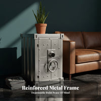 Single-Door Locker utilitarian design Single-Door Lockbox With Lock for Homeowners