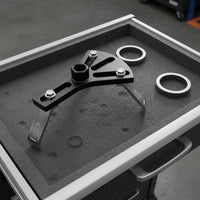 3 Jaw Petrol Pump Lid Wrench Non-Slip Petrol Container Cap Wrench Long-Lasting Anti-Rust for Auto Repair Professionals