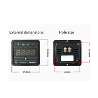 Digital Generator Meter Four-Digit Generator Gauge Panel Ventilated