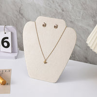 Folding Necklace Bracelet Display Stand Jewelry Rack Organizer Display Board Jewelry Props Earrings Rings
